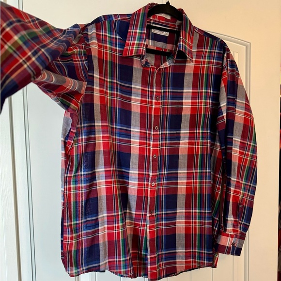 Vintage Wedgefield Men’s XL Plaid Button Long Sleeve Shirt. - Picture 3 of 6